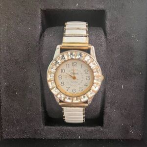 Vintage Xanadu Watch White Stretch Band